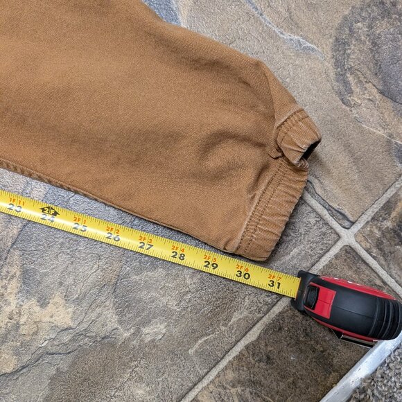 Carharrt Relaxed Tapered Rigby Jogger size 33 Tall Khaki - Picture 5 of 6